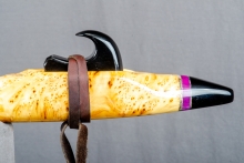 Yellow Cedar Burl Native American Flute, Minor, Low E-4, #N28I (11)